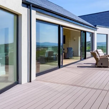 Luxury Glass With Hot Tub & Sea Views - Connemara Villa Roundstone