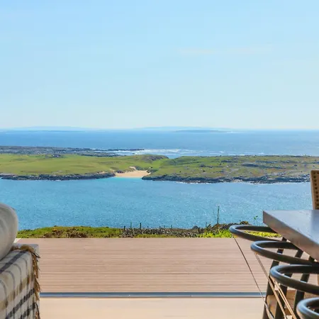 Luxury Glass With Hot Tub & Sea Views - Connemara * Roundstone